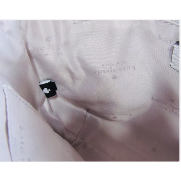 KATE SPADE Pebbled Leather Cross-Body Bag, (10"L x 7"H x 2"W) - Picture 6 of 9